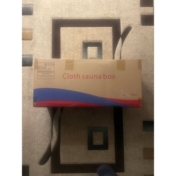 Portable Black Mini Plus Style Steam Sauna - Picture 1 of 8